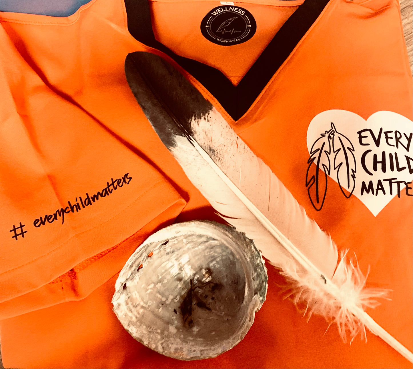 Every Child Matters Scrub Top #everychildmatters