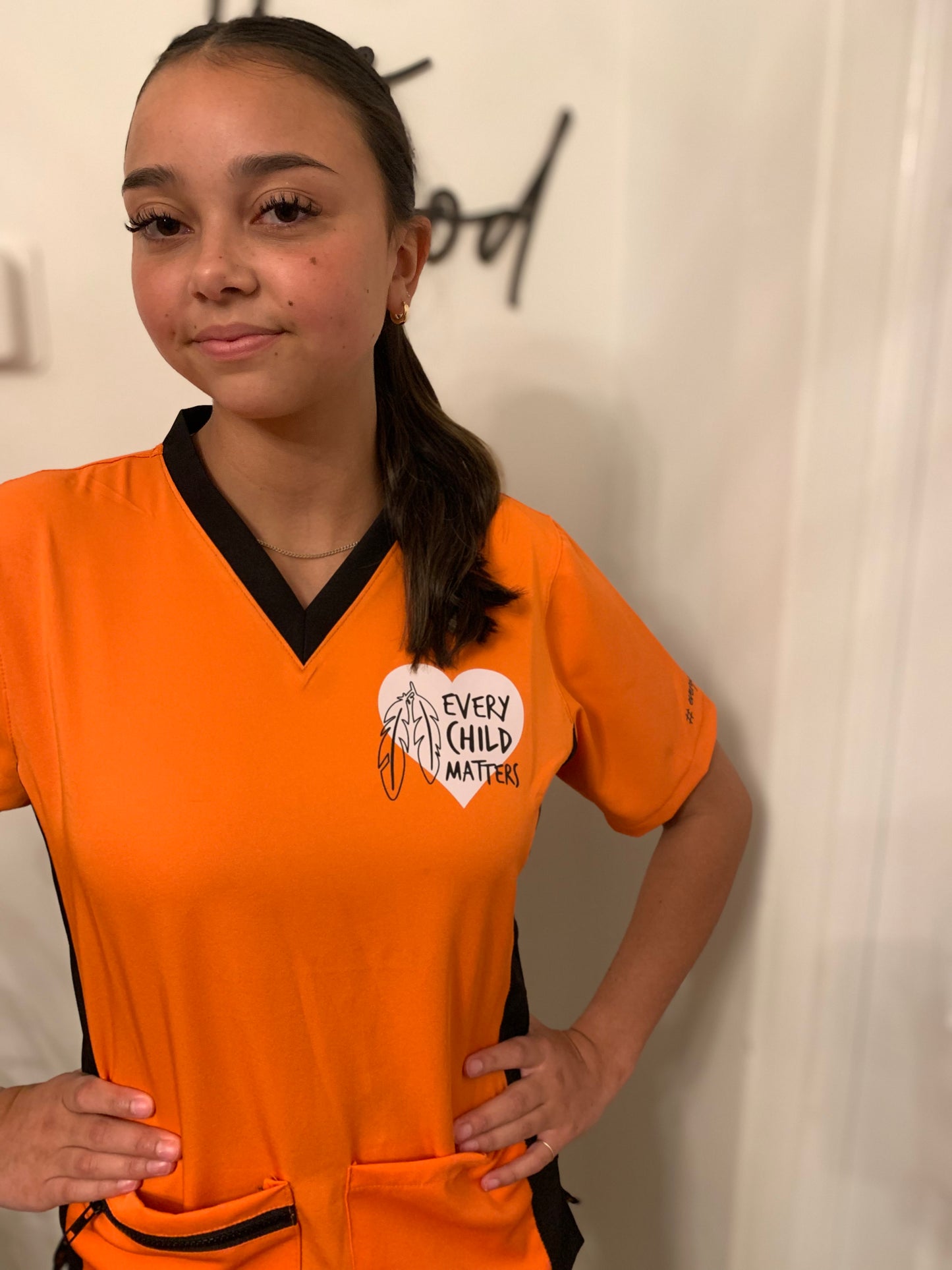 Every Child Matters Scrub Top #everychildmatters